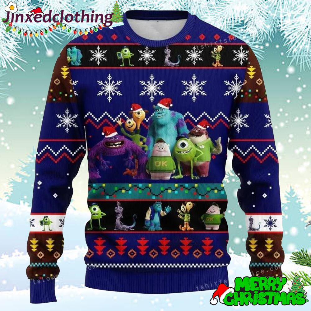 Monsters University Womens Ugly Sweater 